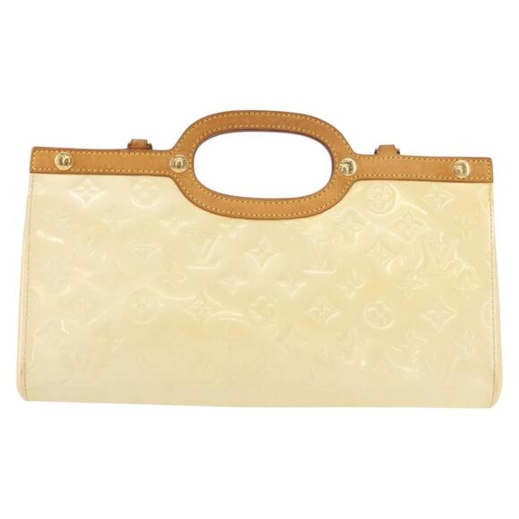 LOUIS VUITTON Monogram Vernis Roxbury Drive Hand Bag Perle...